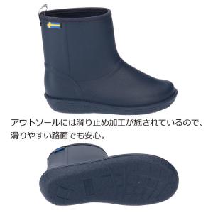 モズ レインブーツ レディース moz ブラッ...の詳細画像4