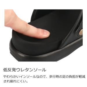 エムスリー サンダル メンズ 日本製 黒 チョ...の詳細画像4