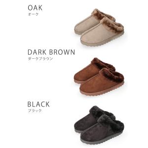 ムートンサンダル レディース 歩きやすい 暖か...の詳細画像2