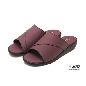 メンズ 本革 前開きサンダル オープントゥサンダル 日本製 ブラック