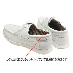 メンズ 軽量モカシン デッキシューズ スポーテ...の詳細画像2