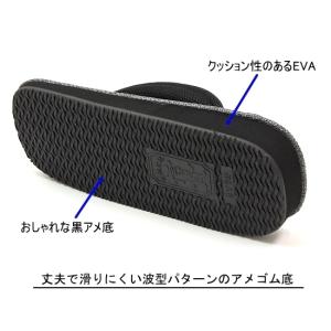 信貴 男性用 雪駄 草履 ラタンメッシュ天 メ...の詳細画像3