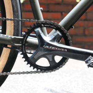 Wolf Tooth ウルフトゥース ナローワイド Drop Stop ChainRing 110PCD 4 Arm ドロップストップチェーンリング 110PCD 4アーム｜hakkle