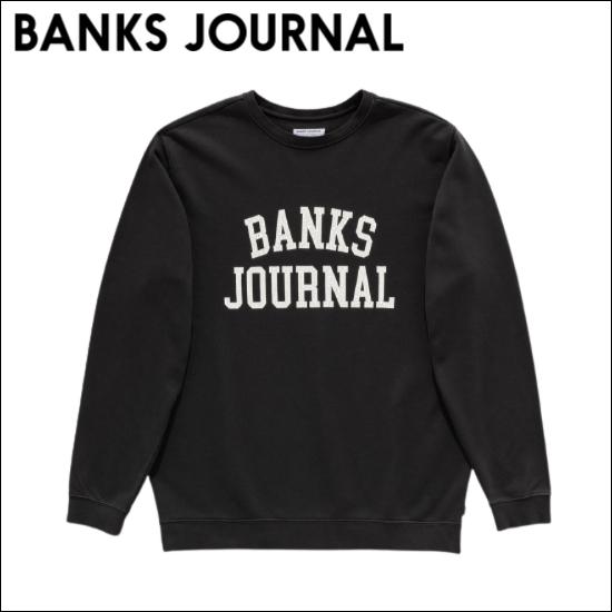 バンクス スウェット トレーナー BANKS JOURNAL DEFENSE CREW SWEAT ...