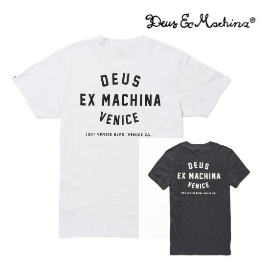 デウス スカル 半袖 Tシャツ DEUS VENICE LA デウスエクスマキナ DEUS EX M...