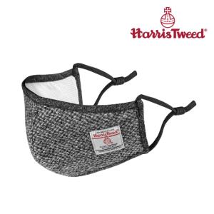 ハリスツイード マスク グレー HEAT MASK GREY AG抗菌 ヒートマスク