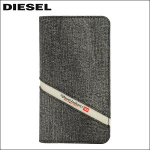 ディーゼル ブラックグレーデニム iPhone各種 手帳型ケース DIESEL BLACK-GREY DENIM BOOKLET IPHONE