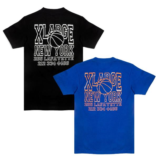 エクストララージ 半袖 ニューヨーク Tシャツ XLARGE LAFAYETTE SS TEE BL...