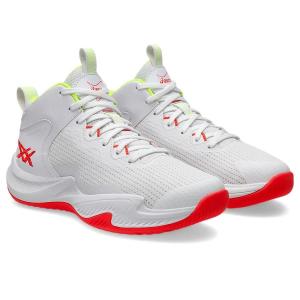 アシックス　NOVA SURGE 3 GS 1064A017100 WHITE/SUNRISE RED