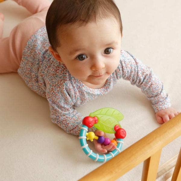 【カミカミあおむし】Sassy/サッシー　歯固め　知育玩具　おもちゃ　3ヶ月　0歳　リング型　出産祝...
