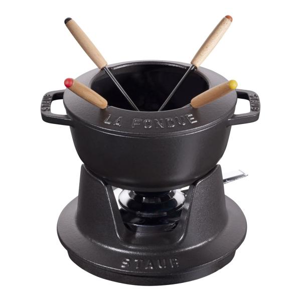 【フォンデュセット 16cm /ブラック（RSTE701/40511-970-0）】STAUB / ...