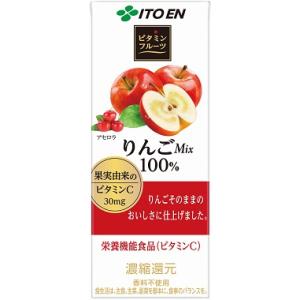 伊藤園 ビタミンフルーツ りんごミックス 紙パック ( 200ml*24本入