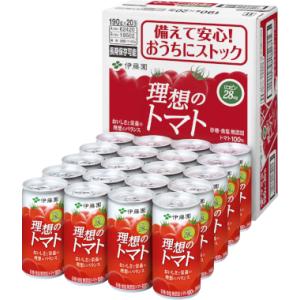 理想のトマト 【理想のトマト 缶 190g×20本入】伊藤園 まとめ買い 野菜 
