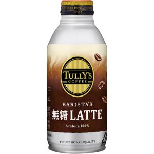 【TULLY’S COFFEE BARISTA’S 無糖LATTE ボトル缶 370ml×24本入】...