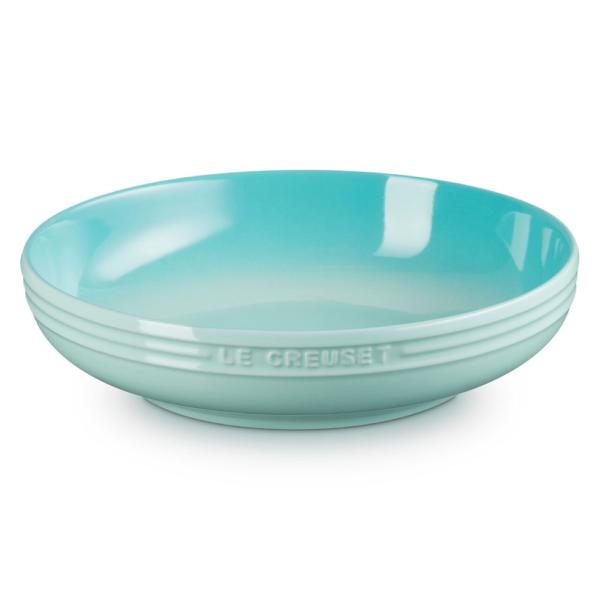 【レジェ・ラウンド・ディッシュ 20cm クールミント】LECREUSET / ルクルーゼ　お皿　食...