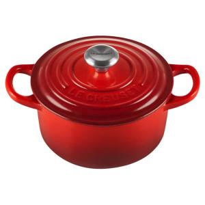 ココット・オーバル 【シグニチャー 17cm / チェリーレッド】LECREUSET
