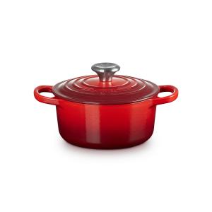 ココット・オーバル 【シグニチャー 17cm / チェリーレッド】LECREUSET