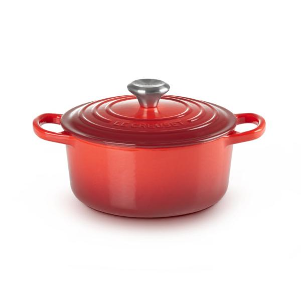 【シグニチャー ココット・ロンド 18cm / チェリーレッド】LECREUSET / ルクルーゼ　...