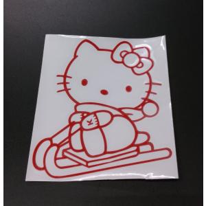 キティちゃん 自動車用ステッカー デカール の商品一覧 ドレスアップ用品 自動車 車 バイク 自転車 通販 Yahoo ショッピング