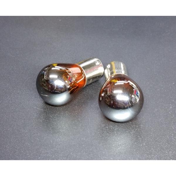 21W 電球 ステルス球 アンバー(ピン違い) BAU15S/S-25 24V用 2個入り D242...