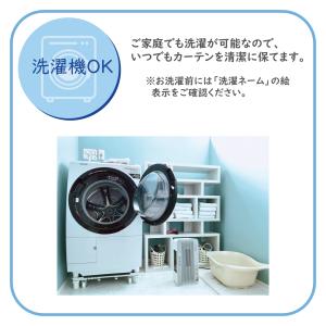 遮像ストレートリーフ レースカーテン 遮像 お...の詳細画像4