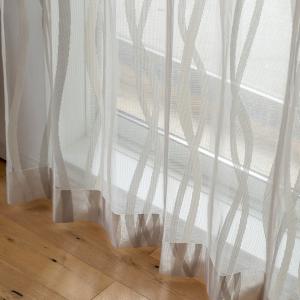 ライングレー レースカーテン おしゃれ 2枚組...の詳細画像2
