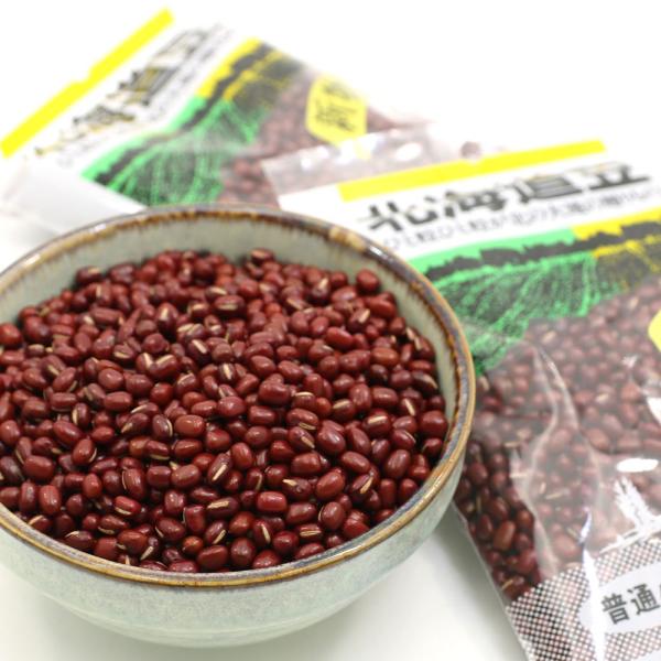 大納言小豆 あずき (D) 国産 (特選) 北海道 生きた小豆 600g(300g×2袋セット) 小...