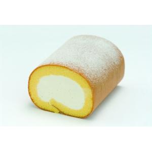 函館ロールケーキ　１本（１０ｃｍ） 昭和製菓 冷凍 北海道産原料使用｜hakodate-shichise