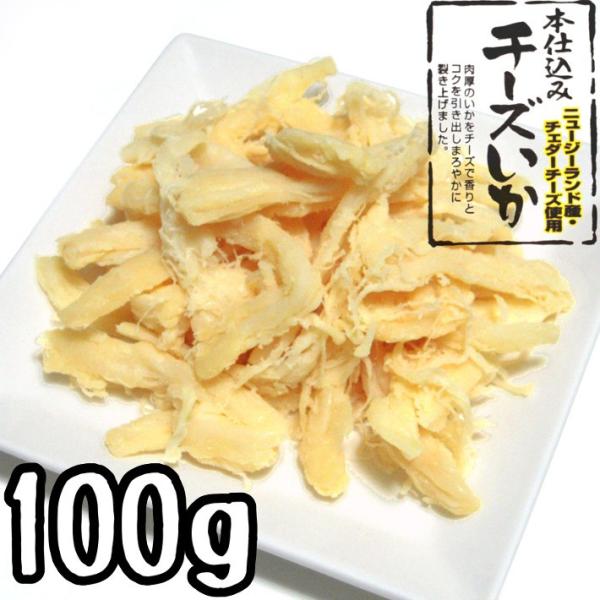 チーズいか 100g (メール便で送料無料 代引不可) 函館製造 さきいか