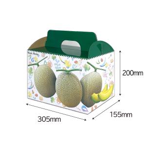 メロンギフト用化粧箱 コロコロメロン 2ヶ入 ...の詳細画像1