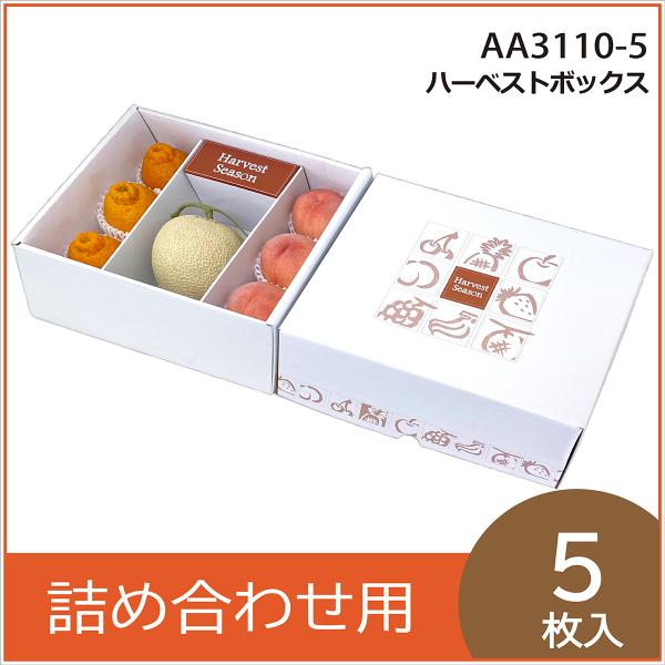 果物ギフト箱 ハーベストボックス 果物箱 化粧箱  贈答用 ワイン ジュース メロン 梨 柑橘 フル...
