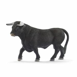 シュライヒ 13875 黒毛の牛（オス） 動物フィギュア｜hakoniwa