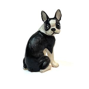 79833 ボストン テリア 動物フィギュア