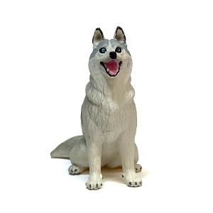 79835 シベリアン ハスキー 動物フィギュア