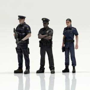 figreal 1/64 特殊部隊セット001 3体 彩色済みフィギュア : 箱庭技研