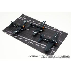 1/72　CXBS-AF0072-005a　421x251mm　滑走路　[箱庭技研]コレクションケースX用ベースシール｜hakoniwagiken