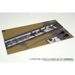 1/700　CXBS-AF0700-002a　421x251mm　滑走路　[箱庭技研]コレクションケースX用ベースシール｜hakoniwagiken