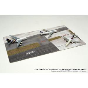 1/600　CXBS-AL0600-002a　滑走路　空港　421x251mm　[箱庭技研]コレクションケースX用ベースシール