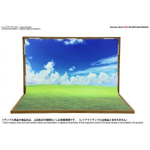 ジオラマシートPRO-EX 春A1 桜 幅364x長さ500mm 片面印刷 1枚