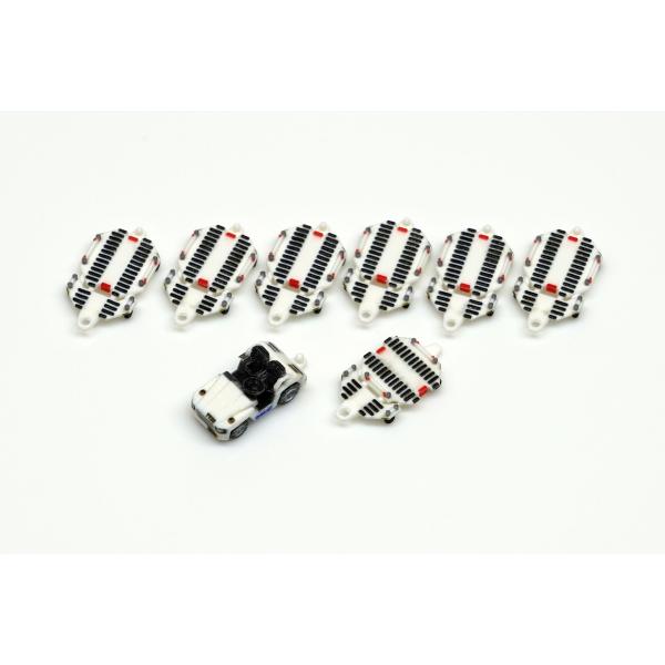 1/200 GSE ULDドーリーセットC TA200AC-007 彩色済情景アクセサリー 空コンテ...