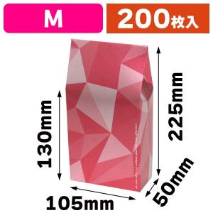 （袋型ギフトボックス）ミロワール ピンク M/200枚入（20-776P）｜hakonomise