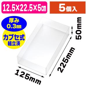 底面長方形）クリアケースPタイプ20-1/250枚入（OP20-1） : 箱の店