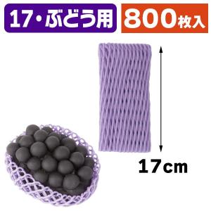 （ぶどう用フルーツキャップ）キャップ ダブル紫17/800枚入（LWN-17V）