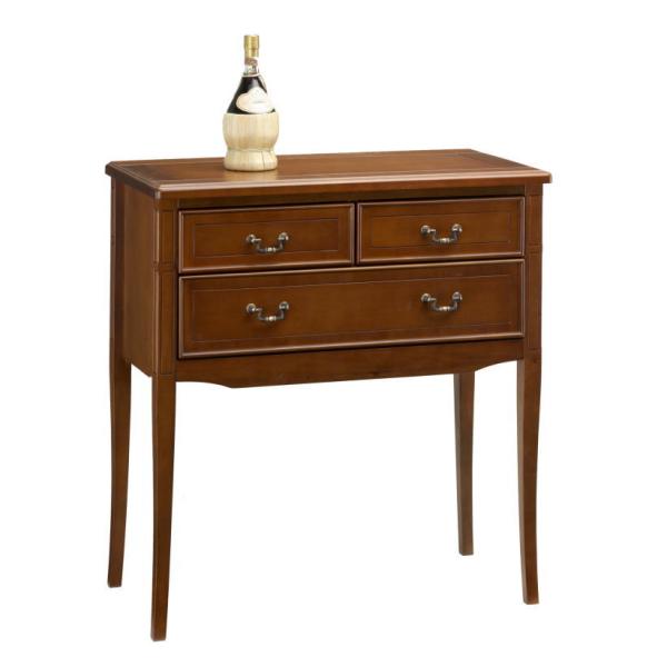 80幅キャビネット(2321) 引出し収納 コンソール 寝室 リビング ホール シックなアンティーク...