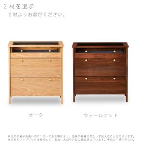 正規品 リビングチェスト コレクション棚 幅7...の詳細画像4