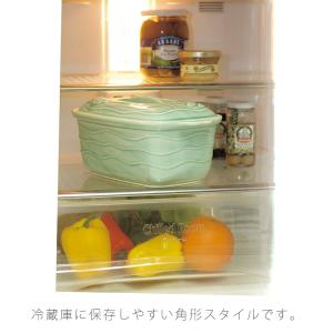 ぬか漬け鉢 漬物器 陶器 水抜き付 冷蔵保存 ...の詳細画像3