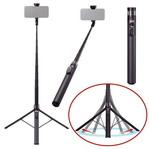 Velbon（ベルボン）Coleman セルフィースタンド ティップタップ  CVSSTTBK 49...