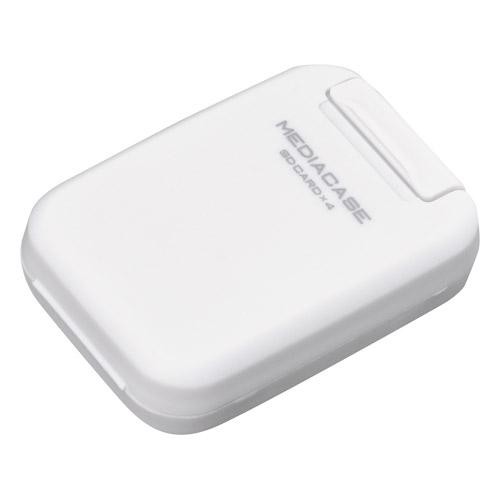 ハクバ メディアを安心 保護「ポータブルメディアケース S」 SD/MicroSDカード用 ホワイト...