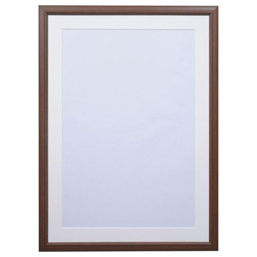 【アウトレット 訳あり特価】ハクバ 木製額縁 FW-04 A3ノビサイズ ブラウン FW-4-BRA...