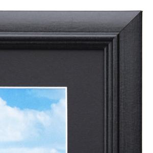 ハクバ 木製額縁 FW-04 A4サイズ ブラ...の詳細画像1